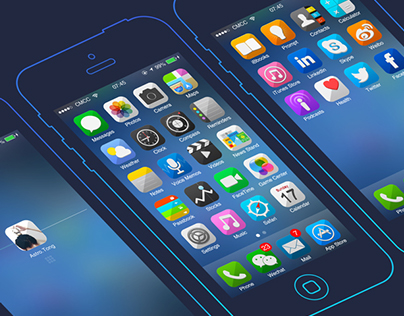 Icon Design For Ios 7 By Photoshop_Astro