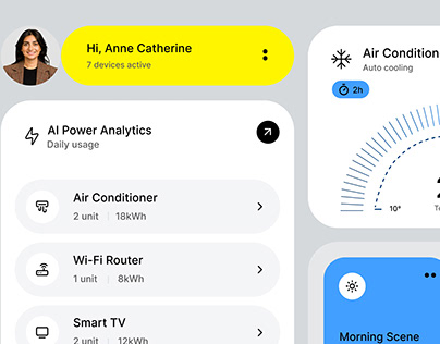 Smart Home UI design