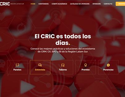 CRIC | Web para contenidos audiovisuales.