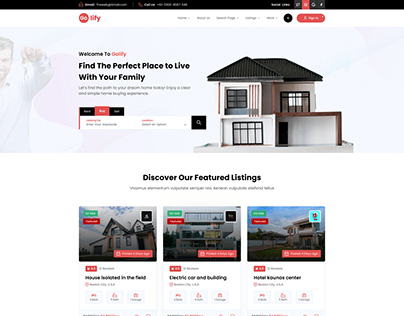 Golify Directory Realestate Template