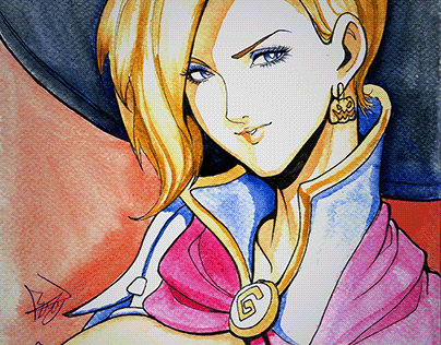Mercy Witch Watercolor