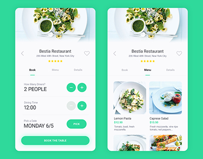 Restaurants App