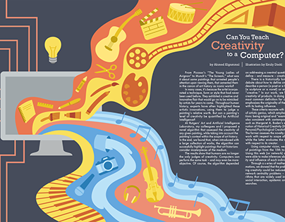 Creativity in Computers Editorial Illustration & Design