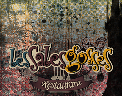 Les Sales Gosses Restaurant Paris illustration