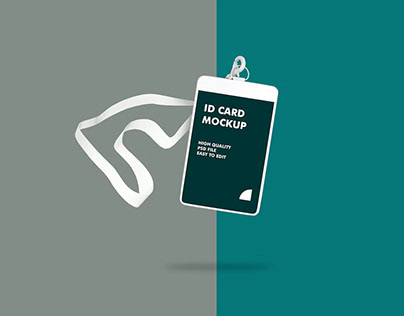 Id Card Mockup | Free