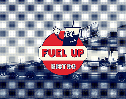 Fuel Up bistro logo design