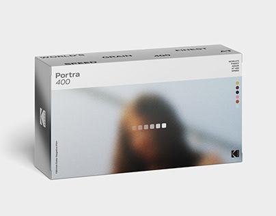 Kodak Portra Packaging Design