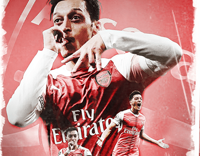 Mesut Özil design | Arsenal | football poster