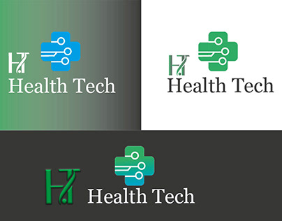 Logo design, Health Tech logo design, Health,Technology