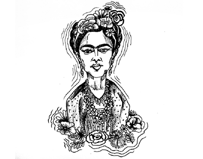 'Frida Kahlo'
Digital drawing