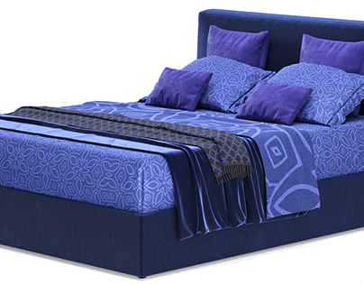 MYPLACE BED BY FLOU 3D MODEL DOWNLOAD