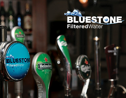 Bluestone Filtered Water brand identity