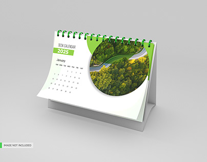 desk calendar design template