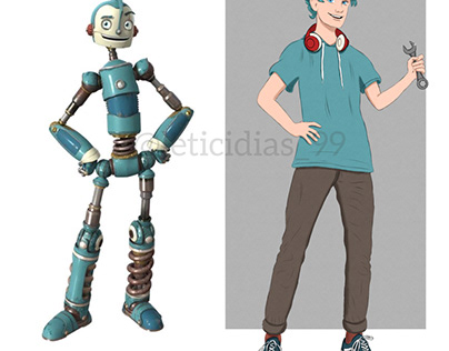 Robôs Personagens