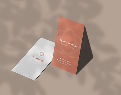 business card and stationery design.