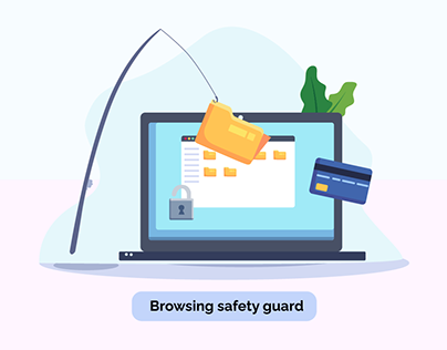 Browsing safety guard for Payment system illustration