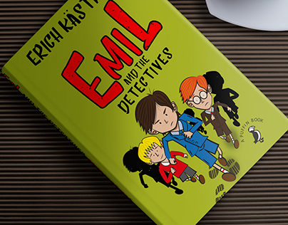 Emil and the Detectives Book Cover Design