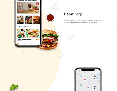 Food app user journey