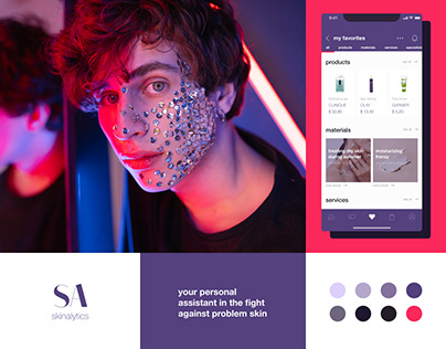 SKINALYTICS — The App concept for skin cure and care
