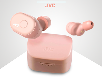 Advertising Design & 3D Set for JVC
