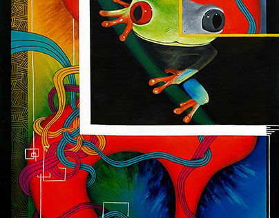 Frog Abstract