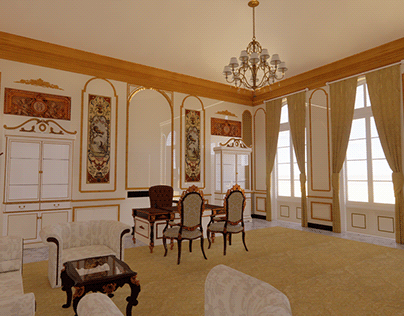 French Style Director Room(Office Design)