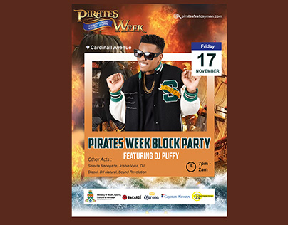 pirates party poster