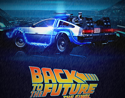 Concept poster Back to the Future - Fan Art