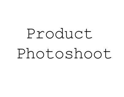 Product Photoshoot