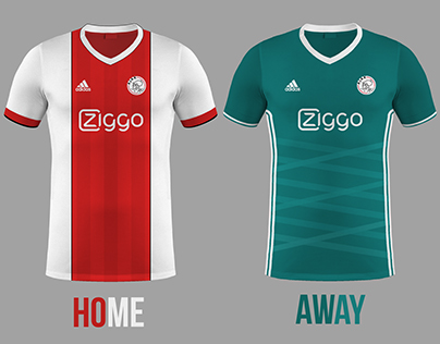 AFC Ajax Football Kits Home/Away