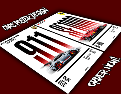 Car Poster Graphic Design