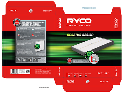 Ryco Filter Packaging