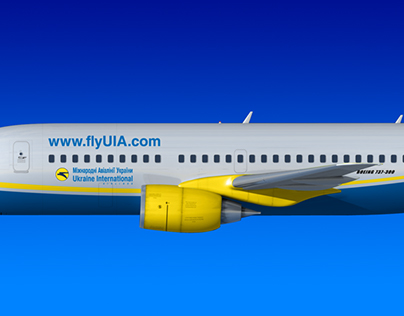 UIA Plane branding 2008