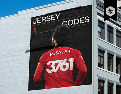 Netflix Jersey Codes / Graphite Pencil / D&AD New Blood