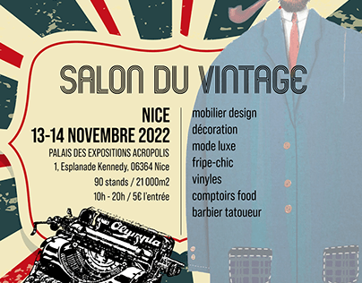 Salon Du Vintage - Affiche