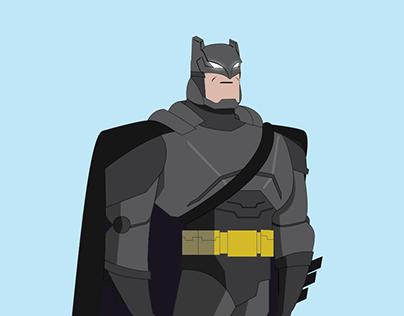 Batman v Superman - Batman the animated series style