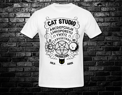 Shirt desing OUIJA by Cat Studio