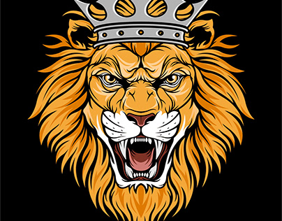 Lion king vector design