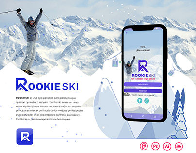 UI UX Proyecto Rookie Ski App - Silvana Catalano