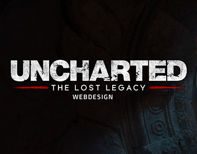 UNCHARTED - The Lost Legacy - WEBDESIGN
