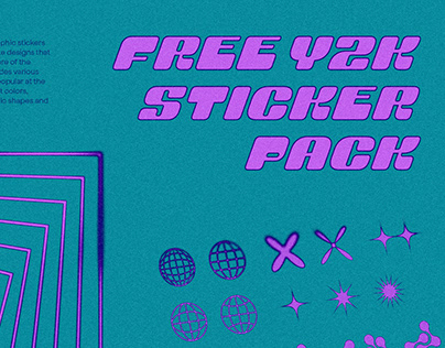 Free Y2K sticker pack