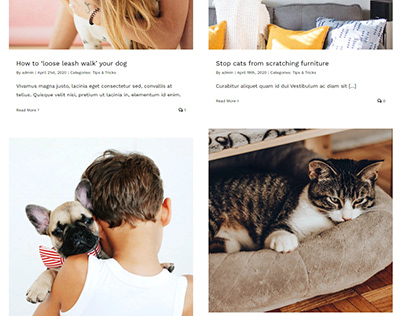 "Pet Supplies Website"