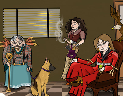 Office witches (Character design)