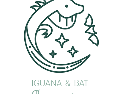 Iguana & Bat Emporium Branding