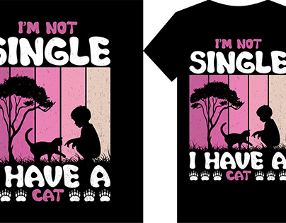 cat&dog tshirt design