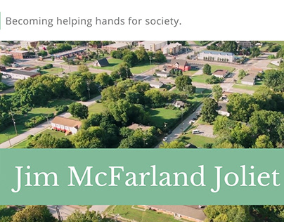 Jim McFarland Joliet a helping hands for society.
