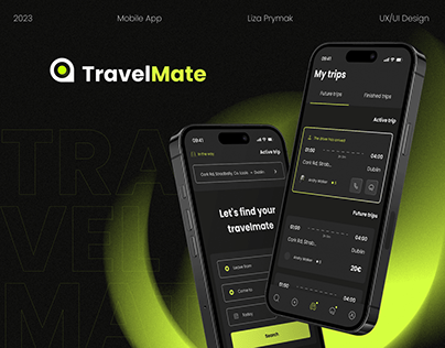 TravelMate / Travel Mobile App / UX/UI Design