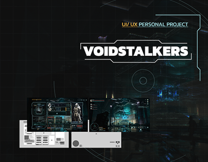 VOIDSTALKERS - coop 3rd person shooter UI concept