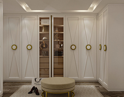 Project thumbnail - Luxury Dressingroom@Mivida newcairo