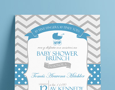 Baby Shower - Invitación